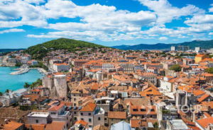 Wycieczka szkolna do Chorwacji - panorama Splitu