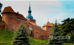 Wycieczka szkolna do Fromborka - wzgórze katedralne