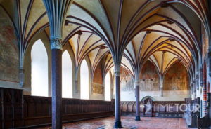 Wycieczka szkolna do Malborka - wnętrza zamku