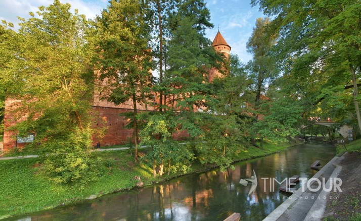 Wycieczka szkolna do Olsztyna - Łyna i zamek