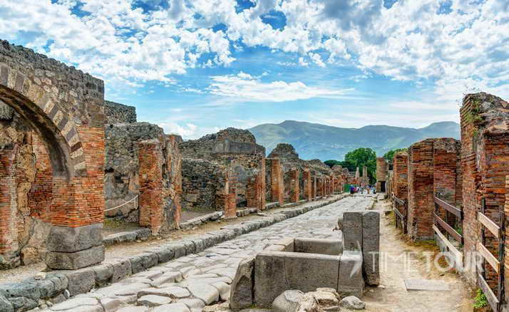 Wycieczka szkolna do Włoch - Pompeje ruiny miasta