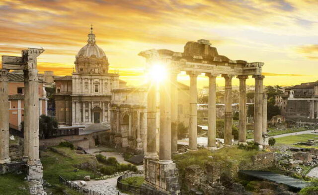 Wycieczka szkolna do Rzymu - Forum Romanum